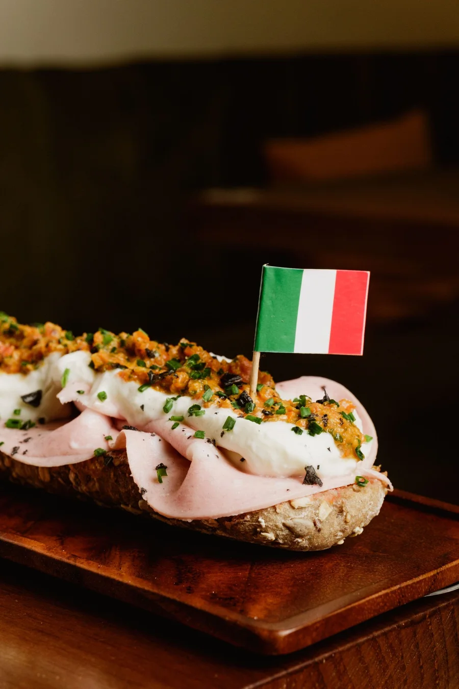 Tostada Italiana de Detroit