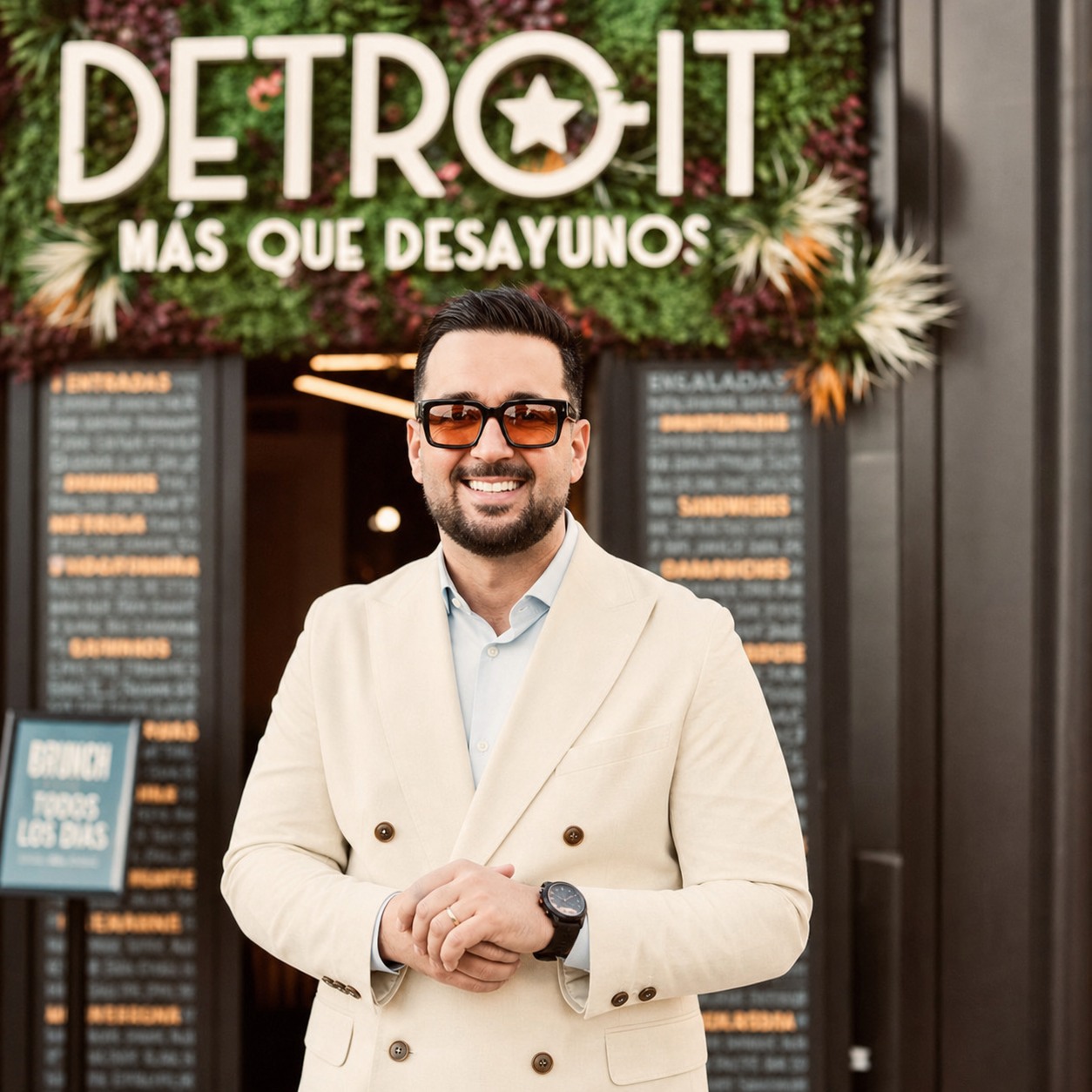 Sergio de Pombomelo, CEO y fundador de Detroit Más Que Desayunos